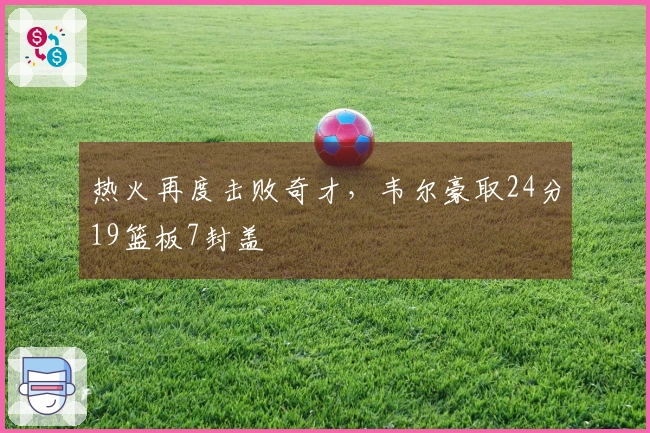 热火再度击败奇才，韦尔豪取24分19篮板7封盖